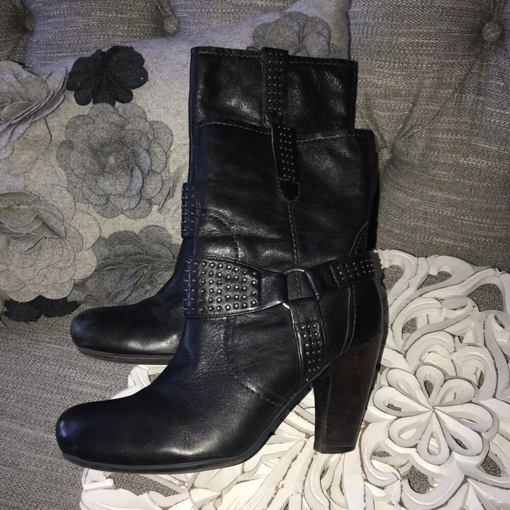 Biviel Ankle Heels Boots Woman’s 38.5 7.5 - Picture 2 of 8